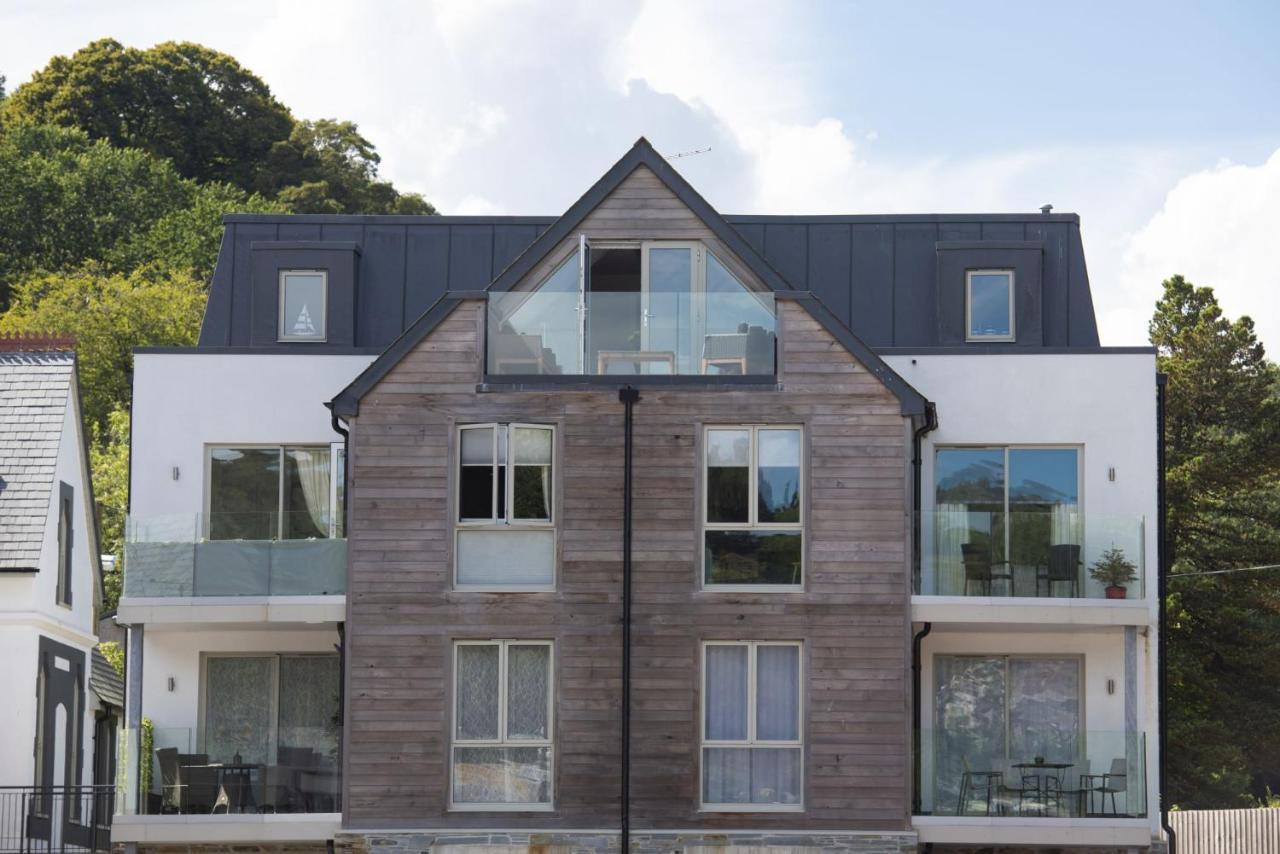 Fowey Penthouse, Fowey Lägenhet Exteriör bild