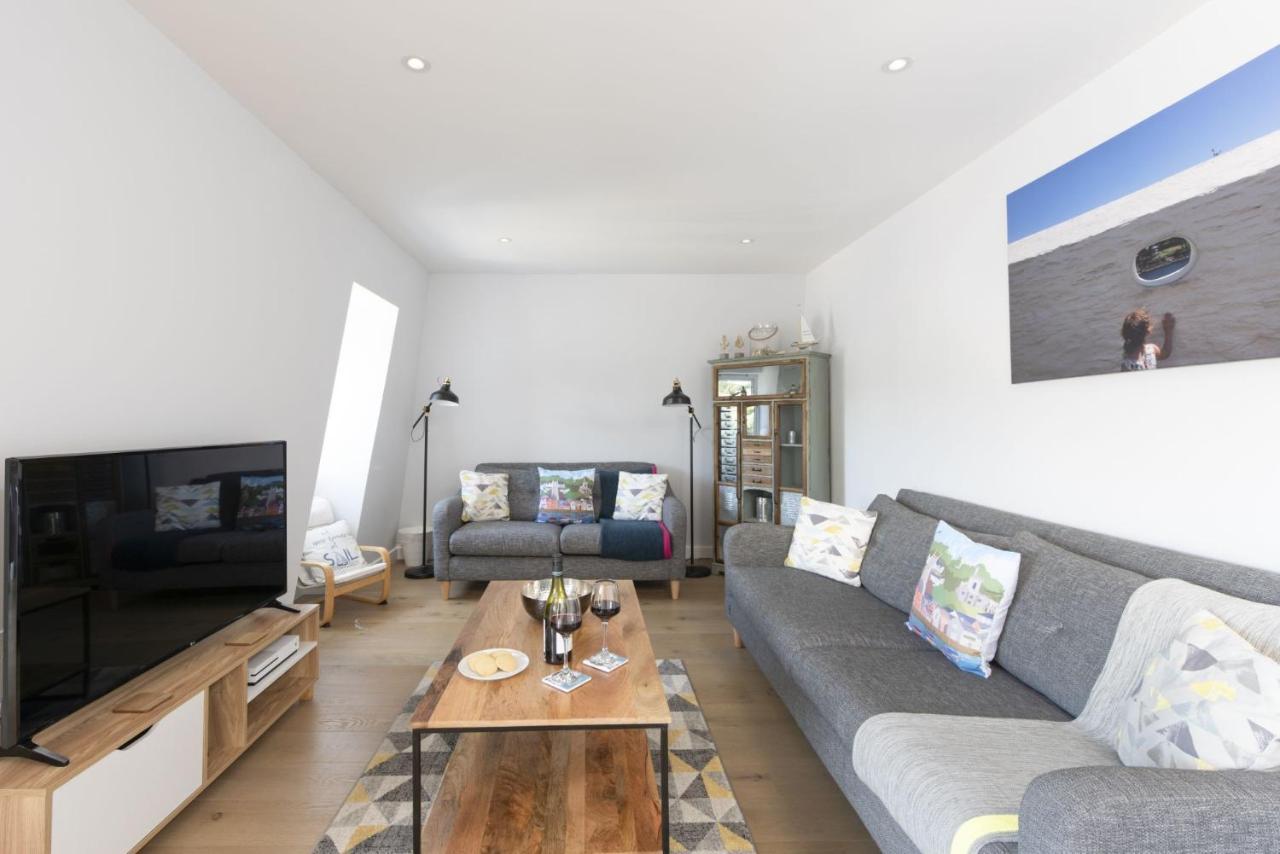 Fowey Penthouse, Fowey Lägenhet Exteriör bild