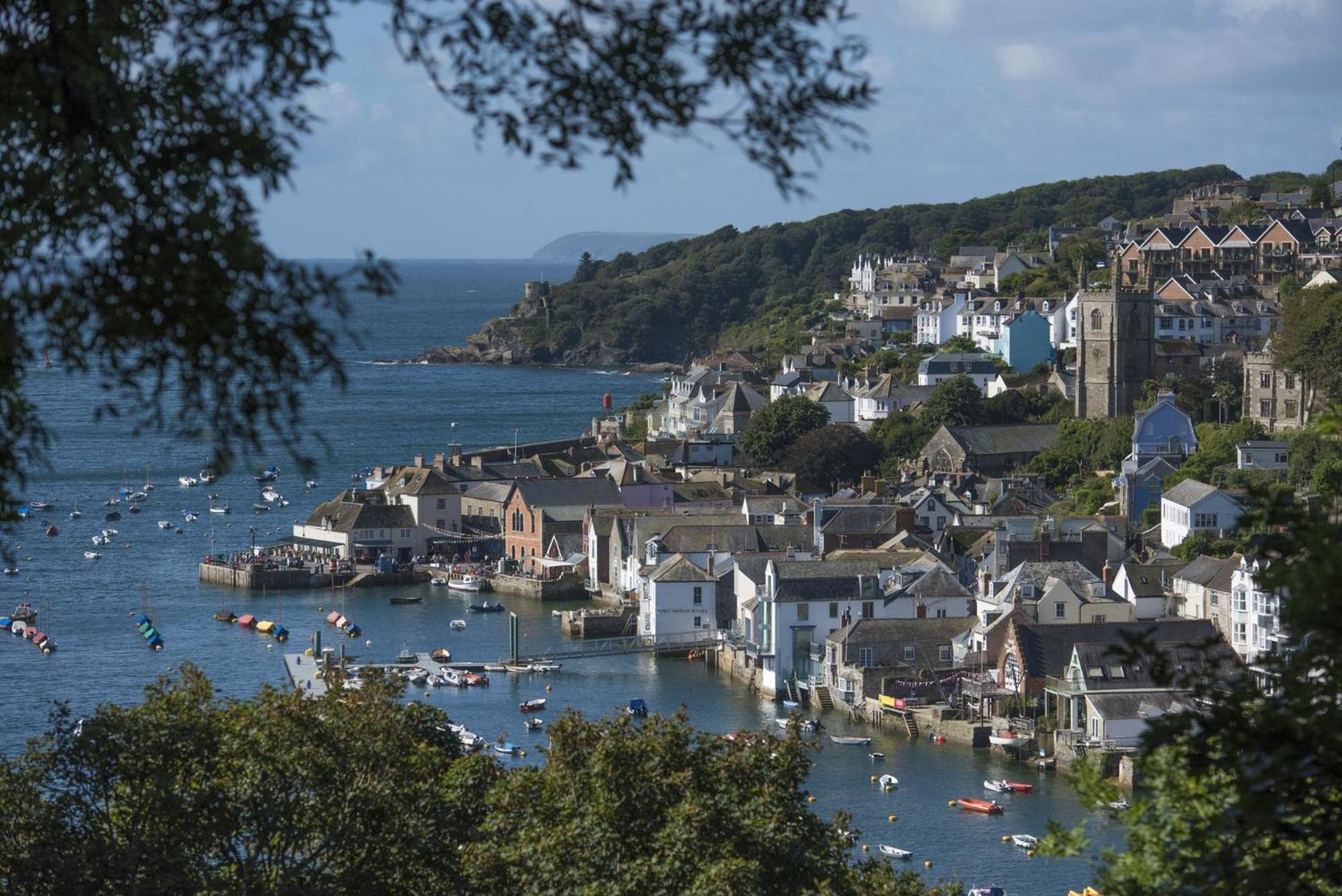 Fowey Penthouse, Fowey Lägenhet Exteriör bild